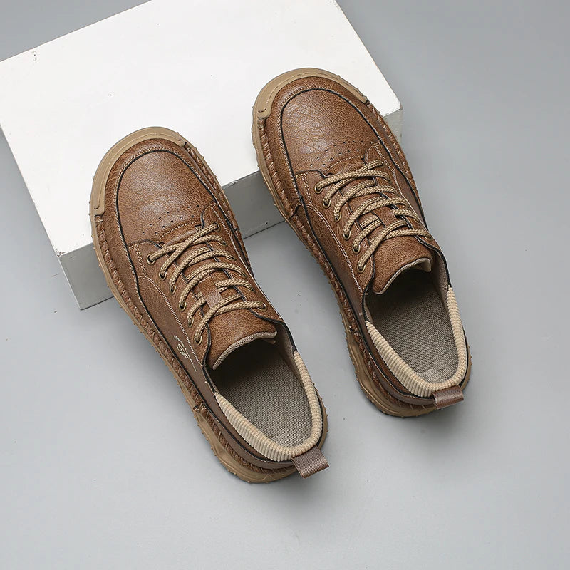 Jackson Rugged Leather Sneakers