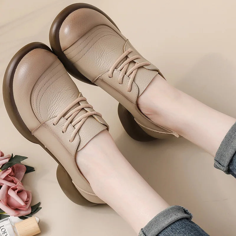 Sabrina Leather Oxfords