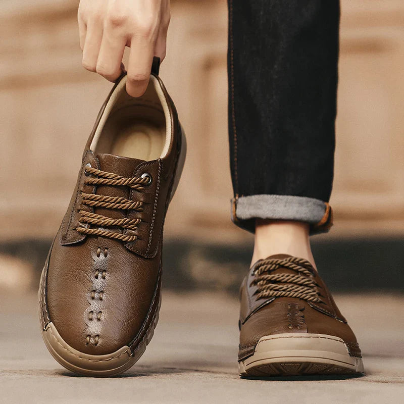 Brooks Leather Sneakers