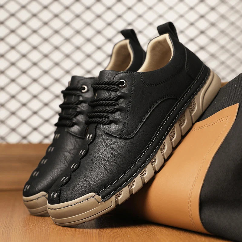 Brooks Leather Sneakers