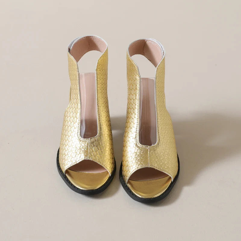 Celestina Open Toe Heels
