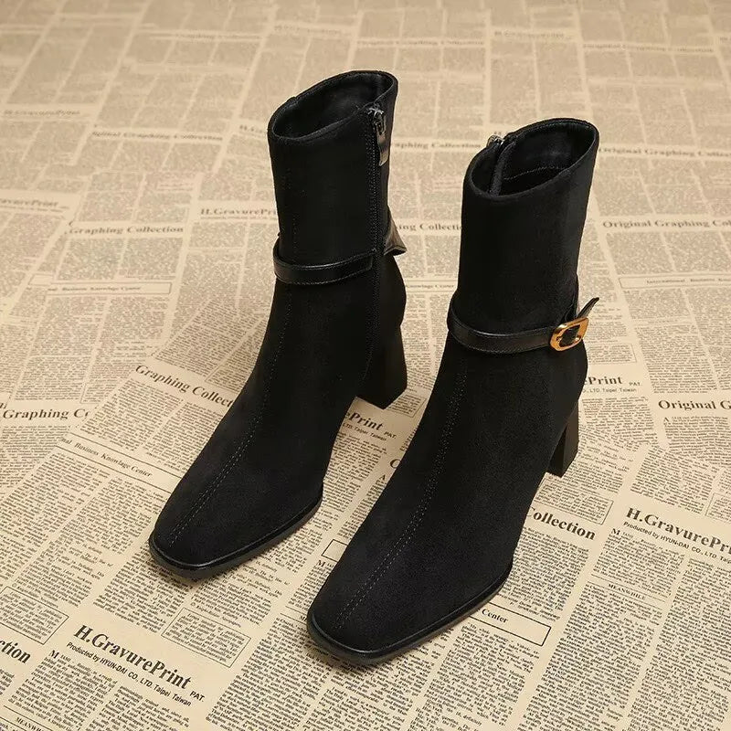 Claire Easton Suede Boots