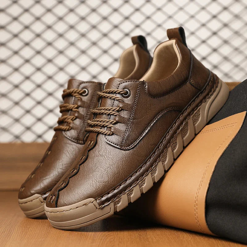 Brooks Leather Sneakers