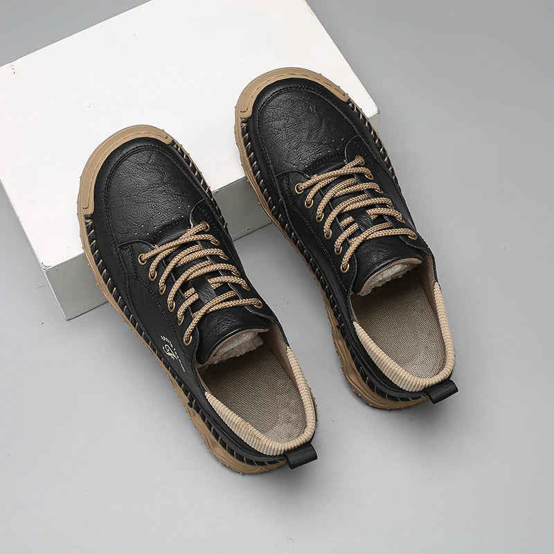 Jackson Rugged Leather Sneakers