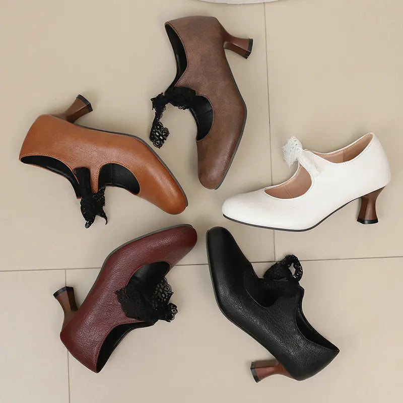 Victoria Bow Heels