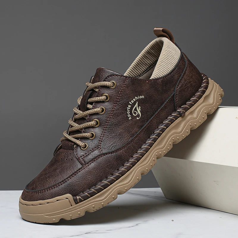 Jackson Rugged Leather Sneakers
