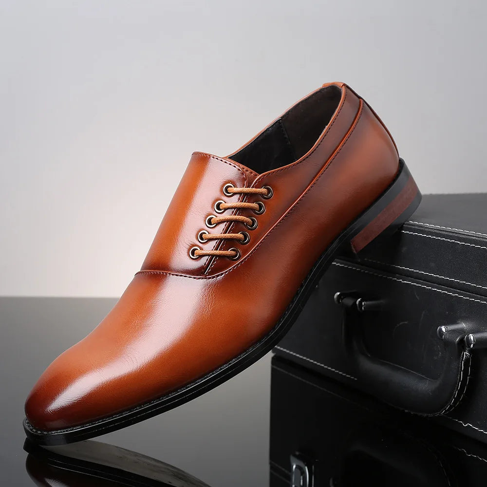 Lorenzo Genuine Leather Oxfords