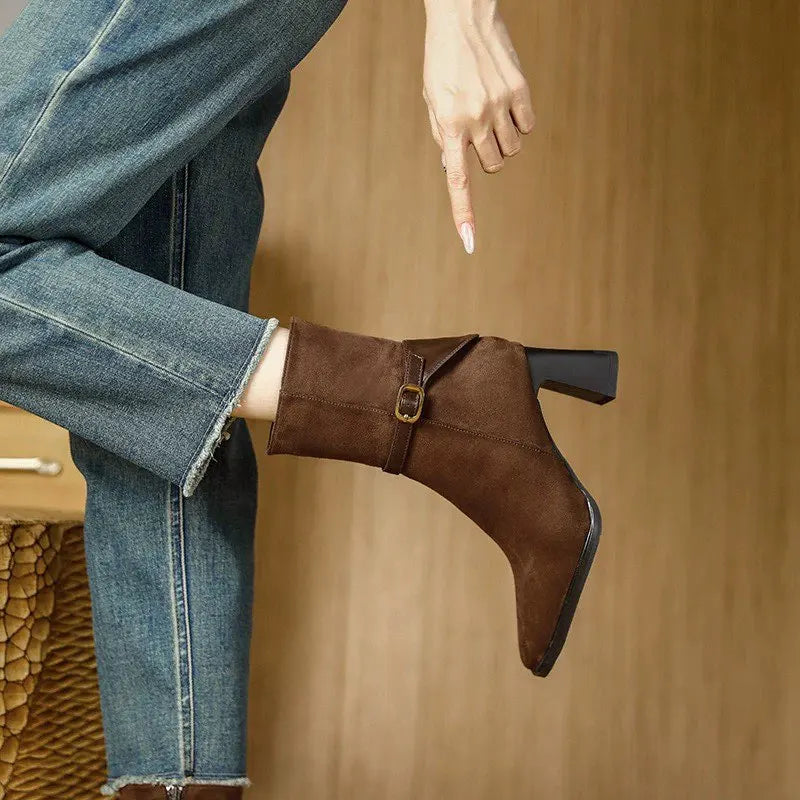 Claire Easton Suede Boots