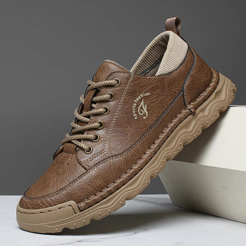 Jackson Rugged Leather Sneakers