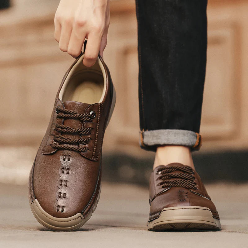 Brooks Leather Sneakers