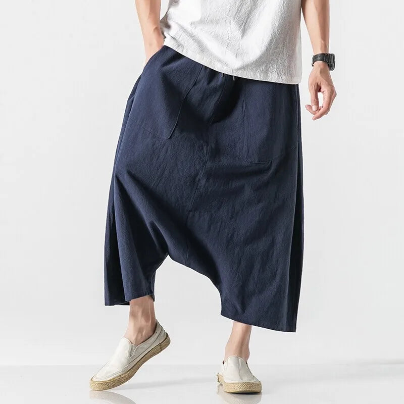 Nichola Linen Harem Pants