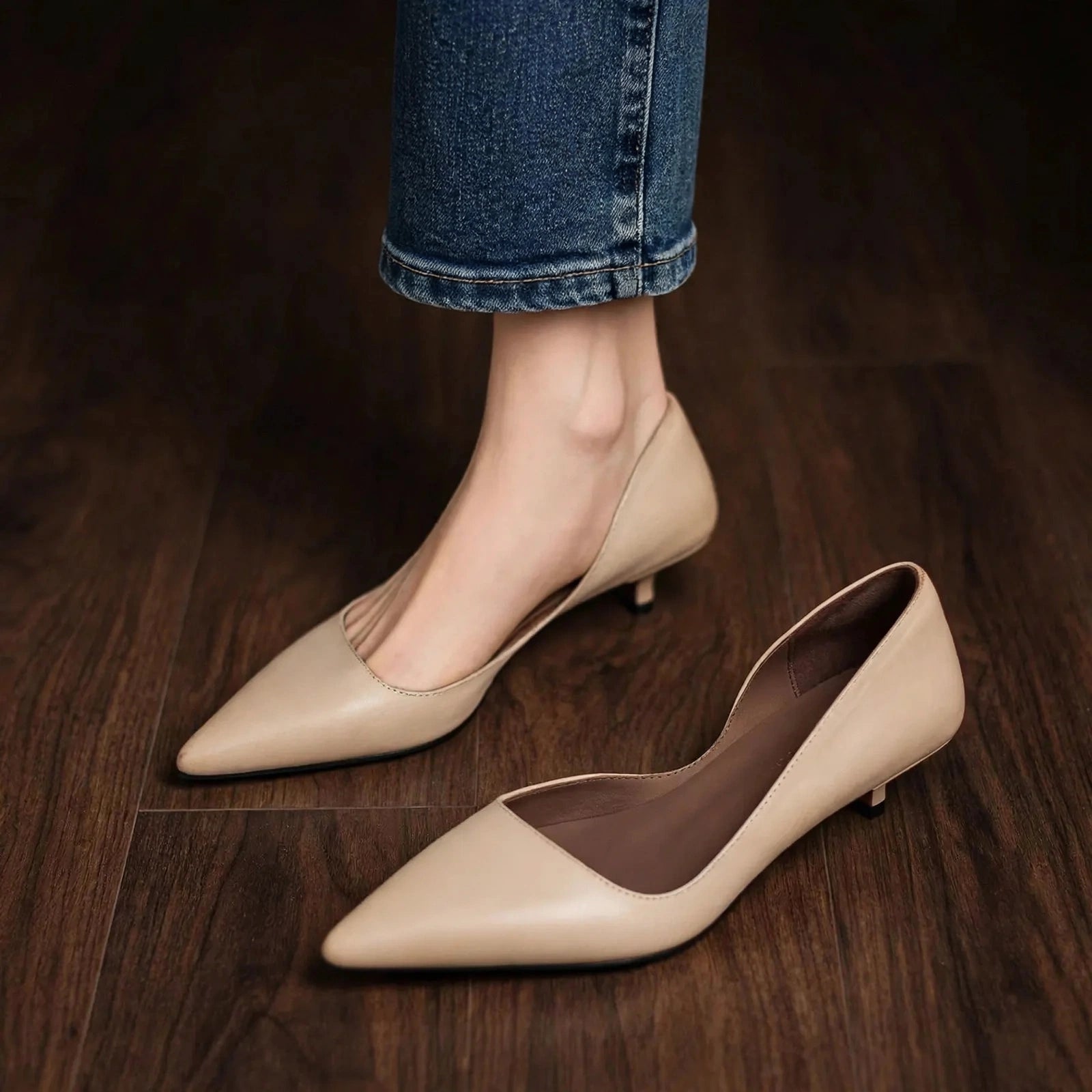 Adeline Kitten Heels