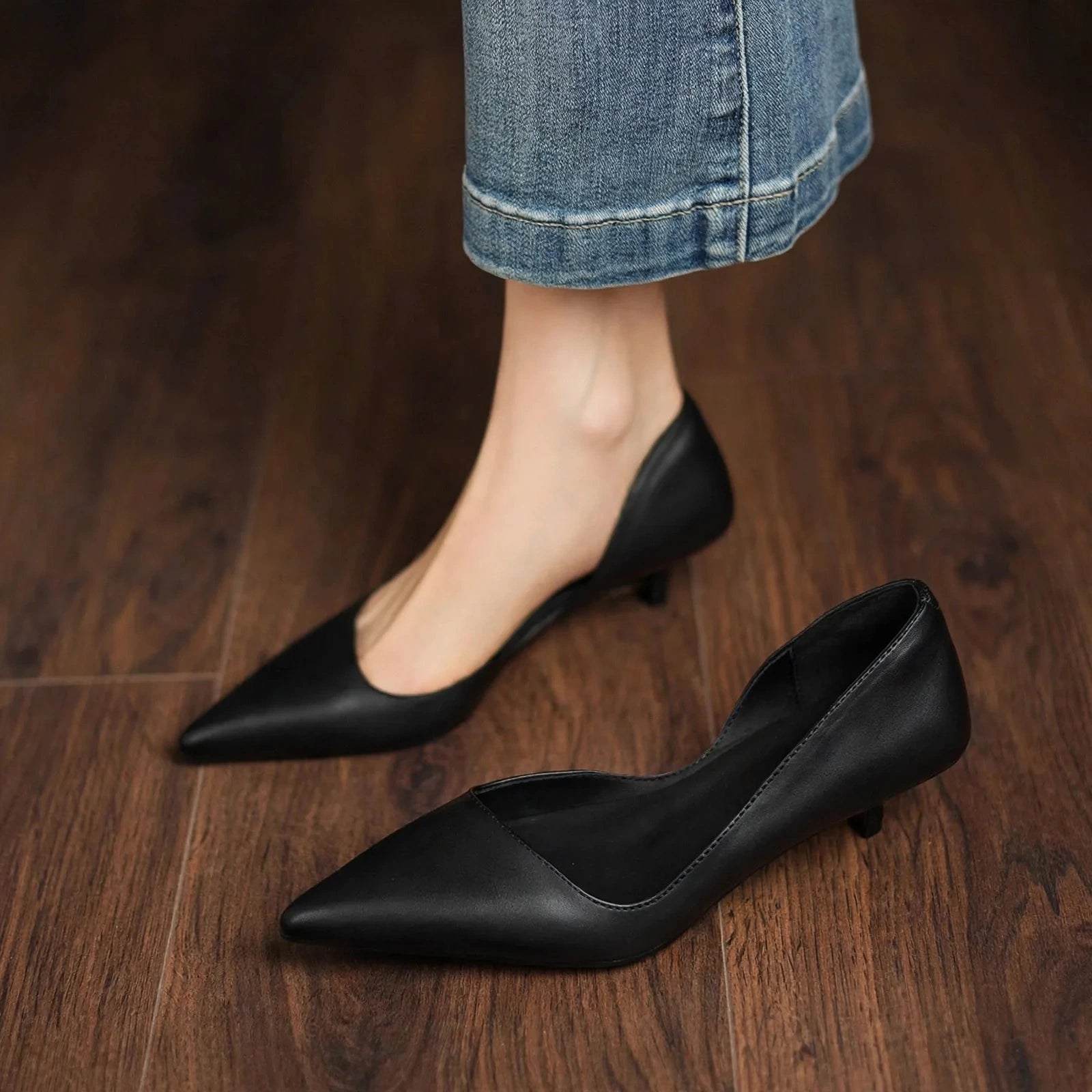 Adeline Kitten Heels