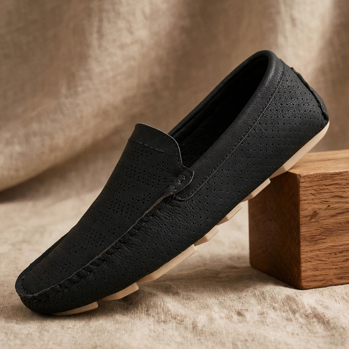 Santorini Leather Loafers