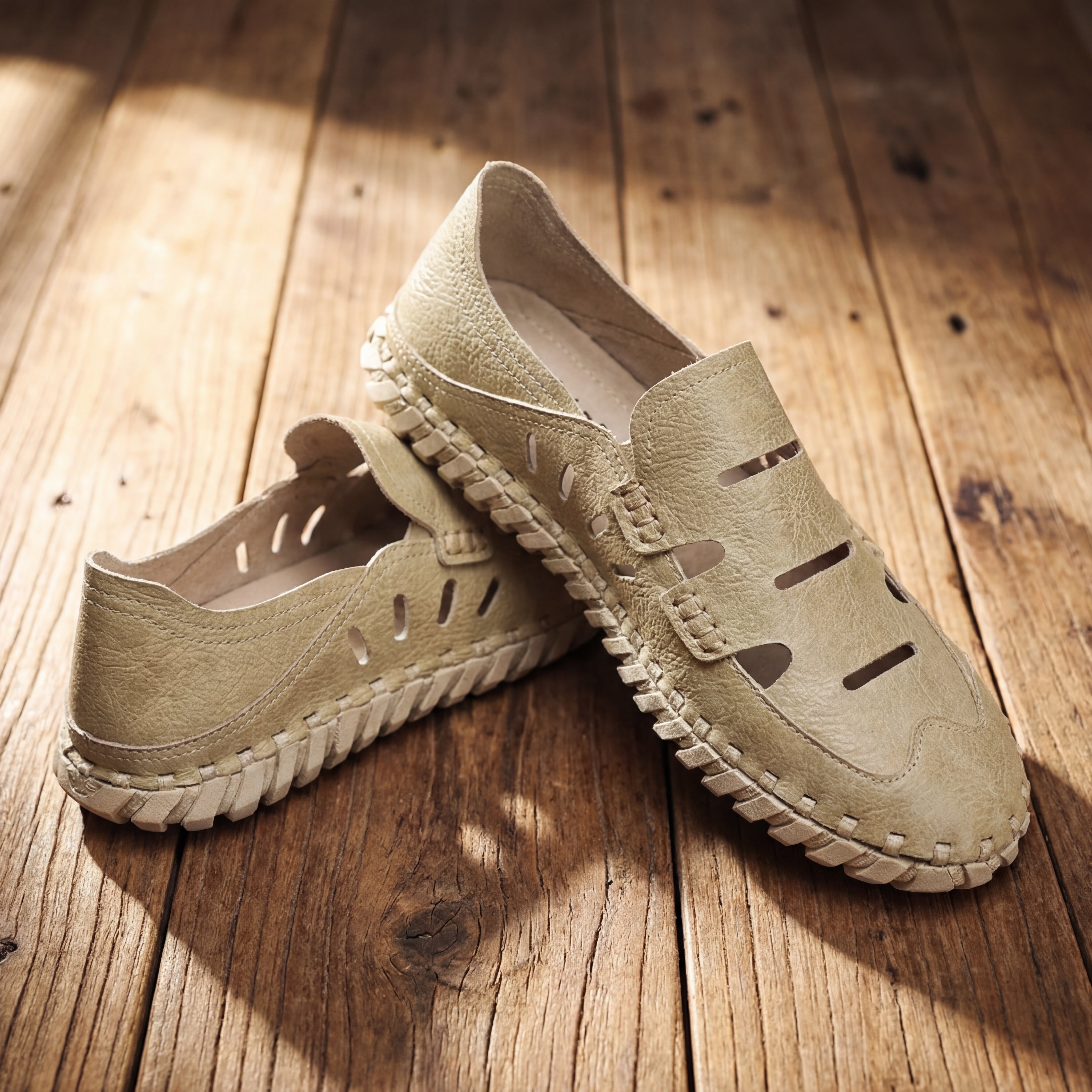 Maxime Leather Slip-Ons