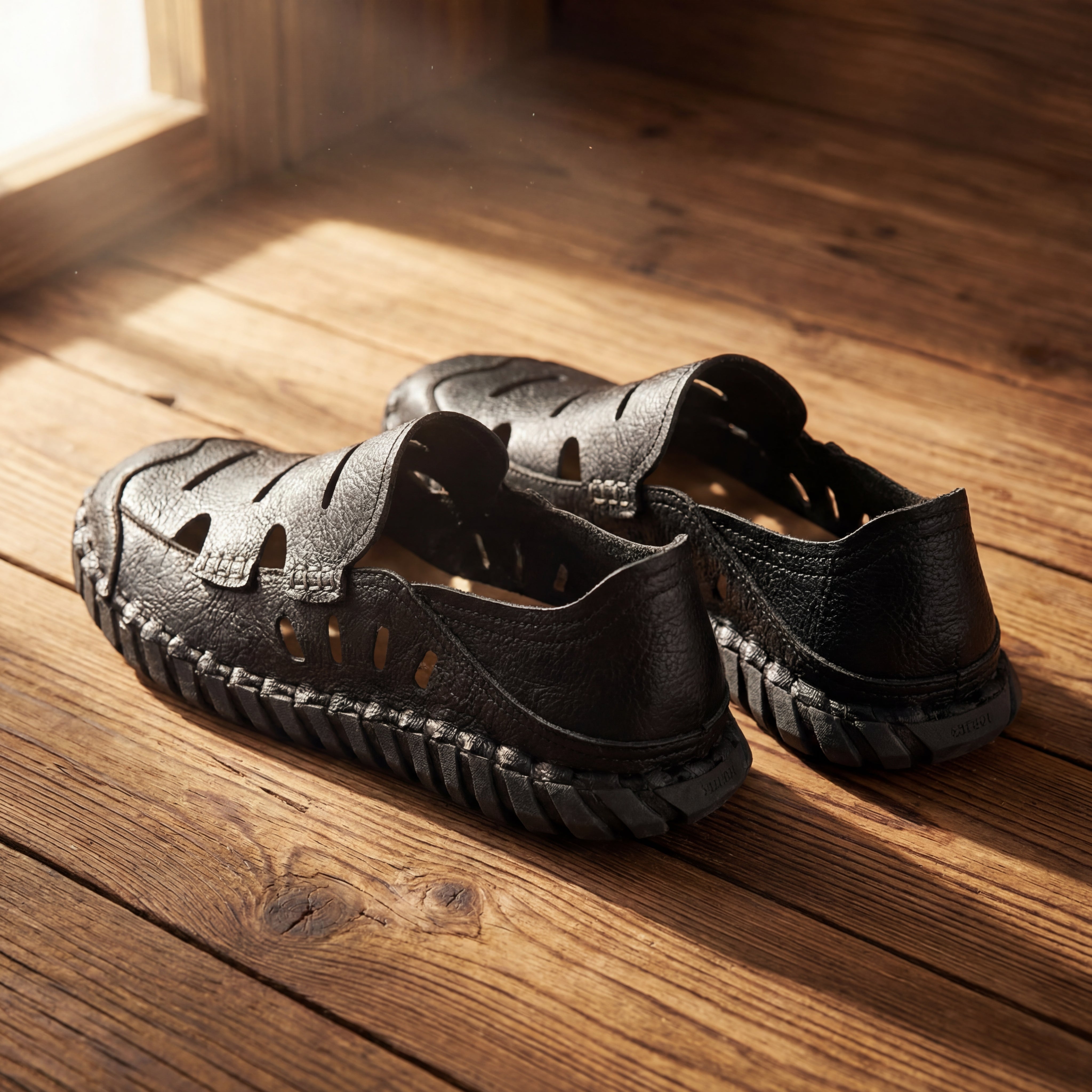 Maxime Leather Slip-Ons
