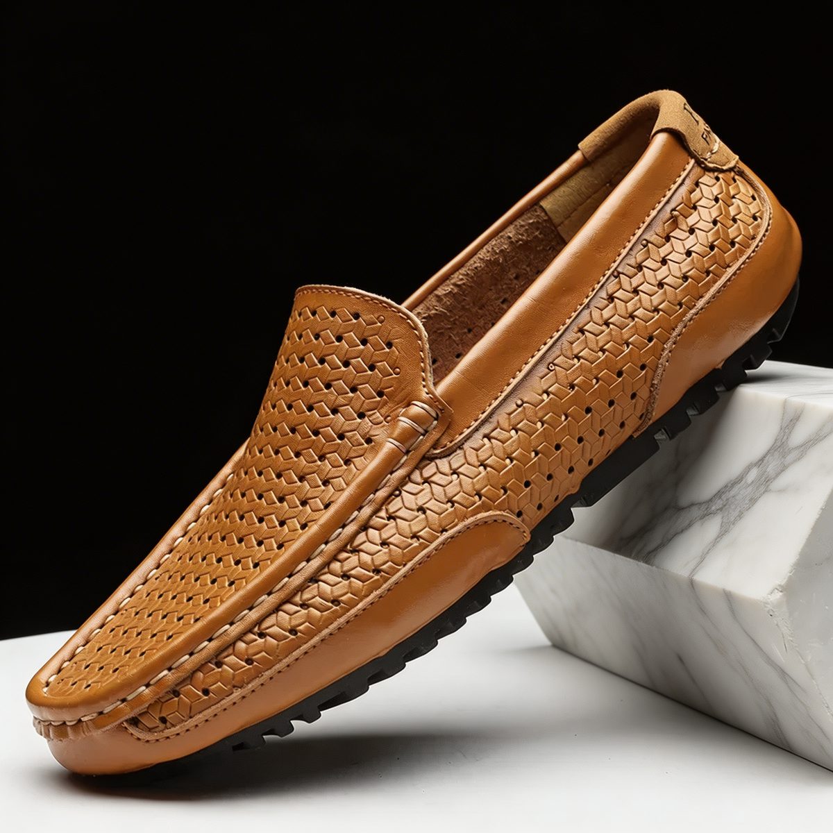 Jacomo Genuine Leather Loafers