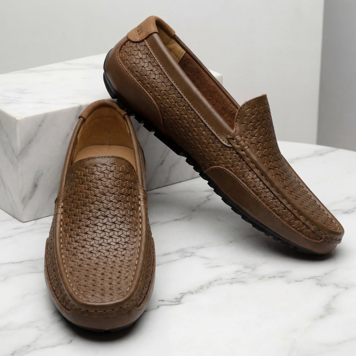 Jacomo Genuine Leather Loafers