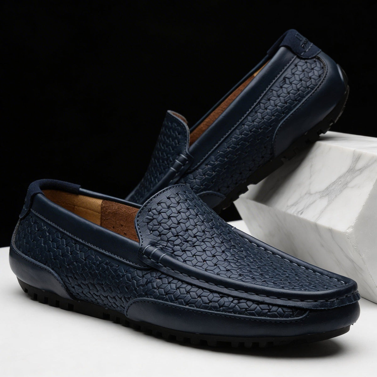 Jacomo Genuine Leather Loafers