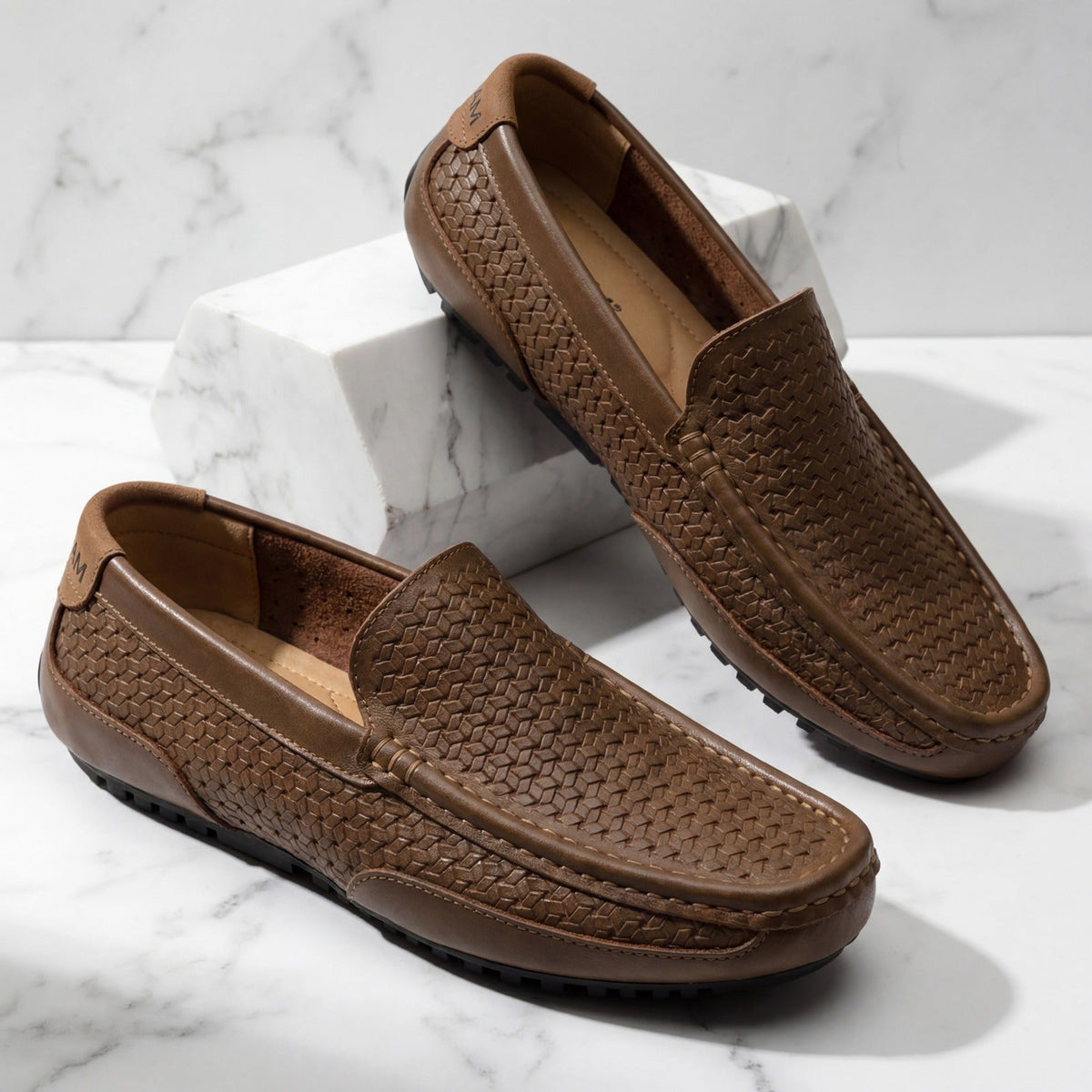 Jacomo Genuine Leather Loafers