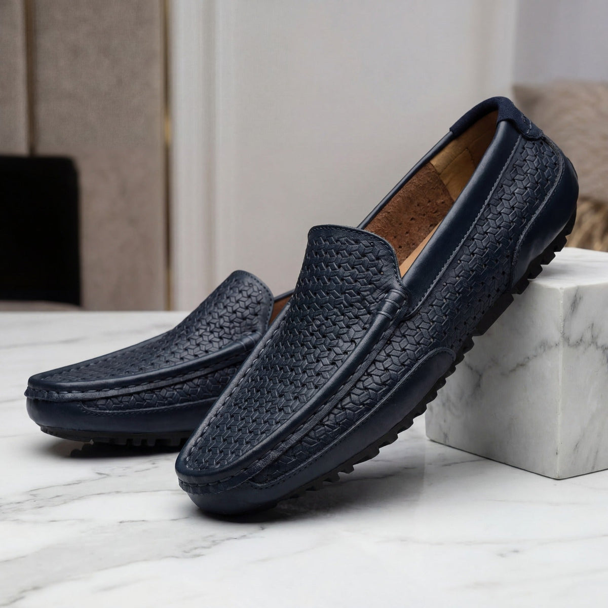 Jacomo Genuine Leather Loafers