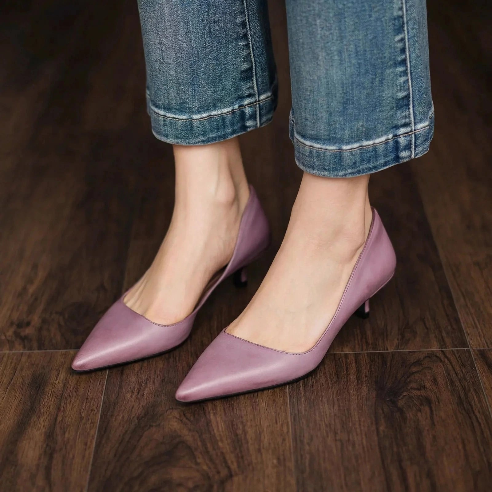 Adeline Kitten Heels